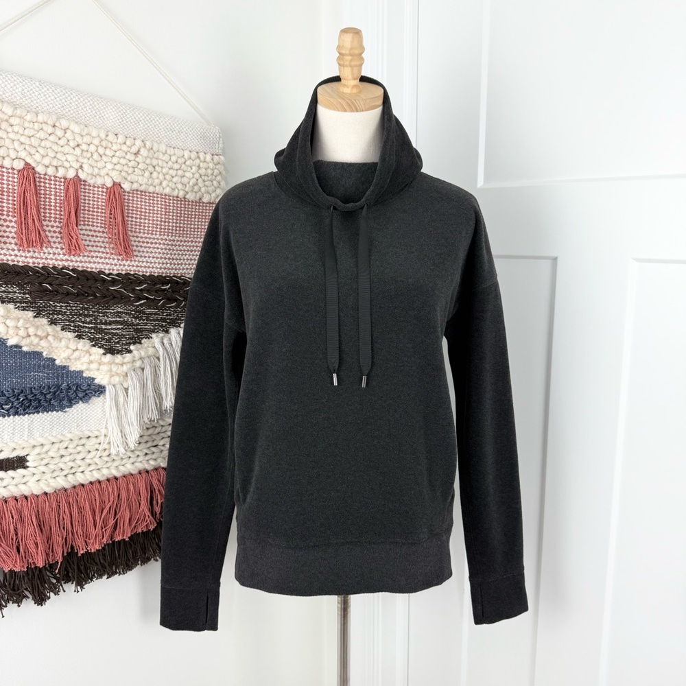 Lululemon Go Forward Pullover Grey Sz 6